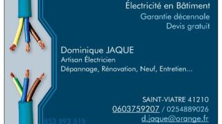 Electricien Dominique JAQUE 0