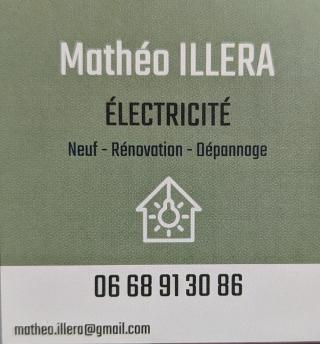 Electricien Mathéo ILLERA Électricité 0